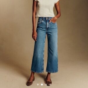 Sezane Le Crop jeans size 38 (US 6)